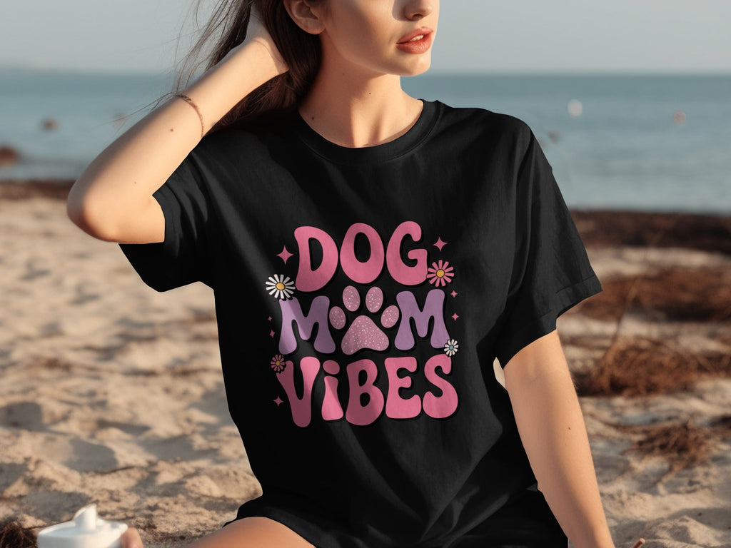 Dog Mom Vibes Daisy T-Shirts