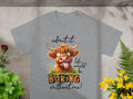 Admit it Life Would Be Boring Without Me Highland Cow T-Shirts