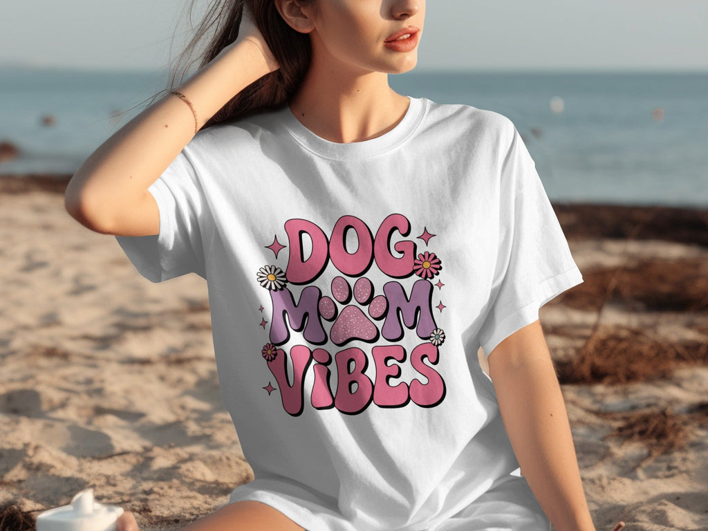 Dog Mom Vibes Daisy T-Shirts