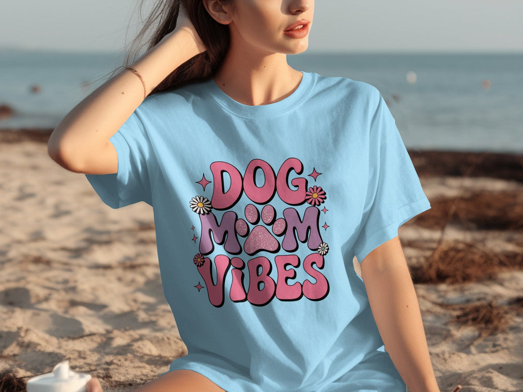 Dog Mom Vibes Daisy T-Shirts