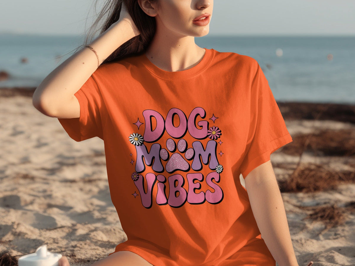 Dog Mom Vibes Daisy T-Shirts