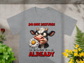 Do Not Disturb Angry Cow I am Disturbed Enough Already product image 1