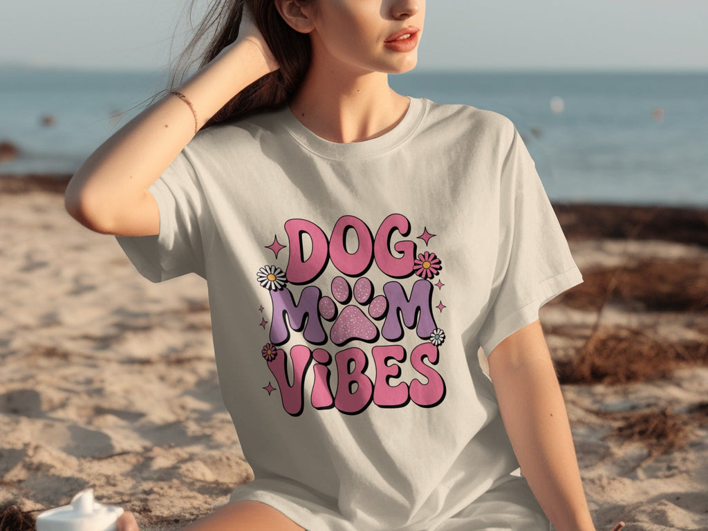 Dog Mom Vibes Daisy T-Shirts