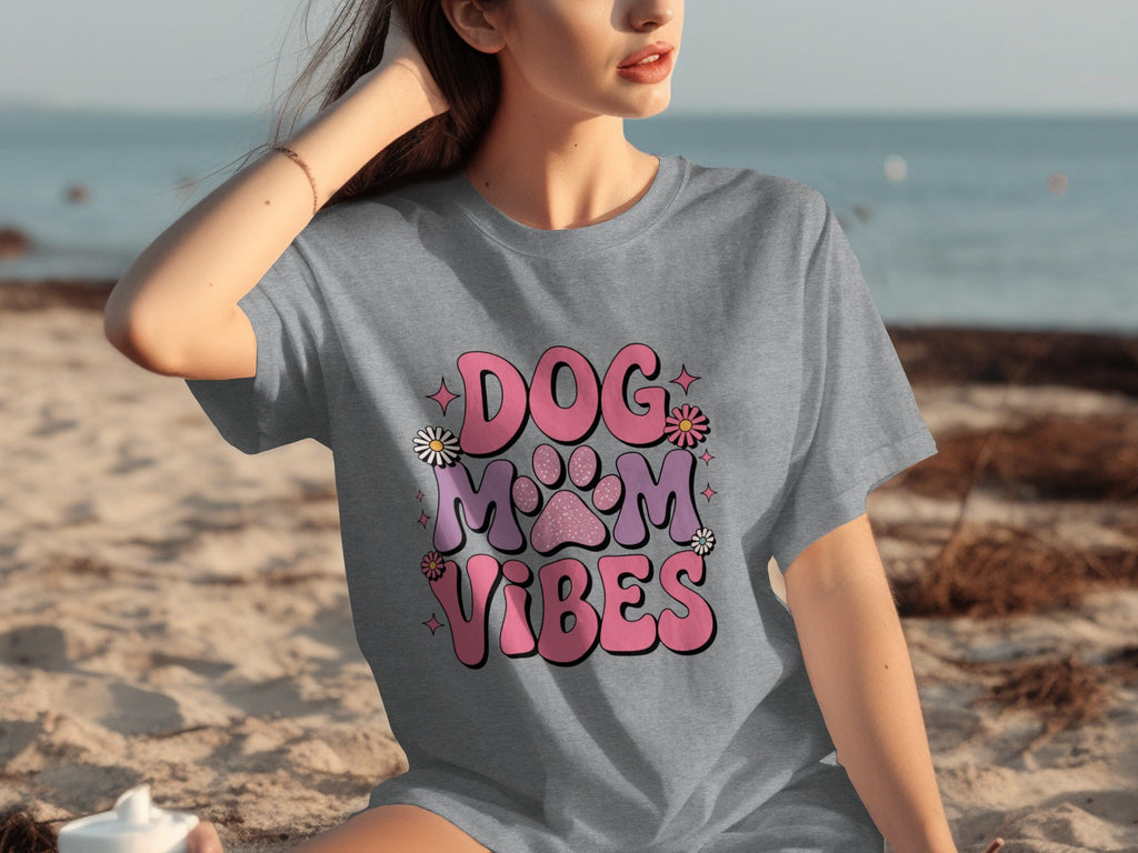 Dog Mom Vibes Daisy T-Shirts